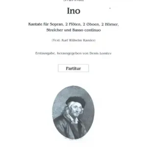 Kostenloser Rückversand Ino für Sopran, 2 Flöten, 2 Oboen, 2 Hörner, Streicher und B.c