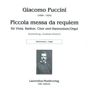 Piccola messa da requiem für Viola, Bariton, gem Chor und Harmonium/Orgel Nur Heute