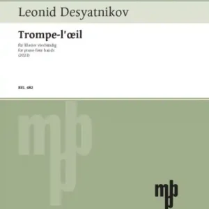 Trompe-lil für Klavier vierhändig Neuheit