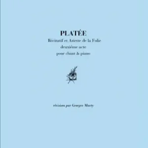 Platée pour chant et piano Schneller Versand