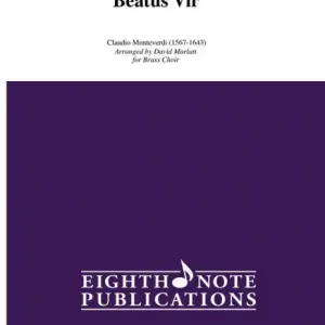 Solange Der Vorrat Reicht Beatus Vir for brass choir (4.2.2.1.1)