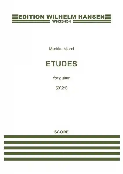 Etudes for guitar Angebot