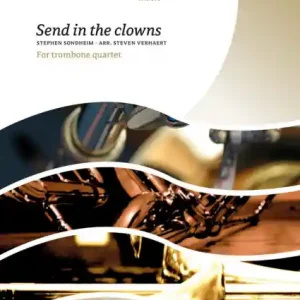 Saisonangebot Send in the clowns for trombone quartet