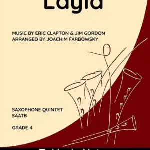 Markenprodukt Layla for saxophone quintet (SATTB)