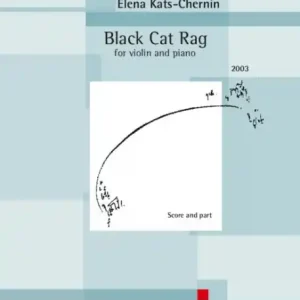 Black Cat Rag (2003) for violin and piano Sonderangebot