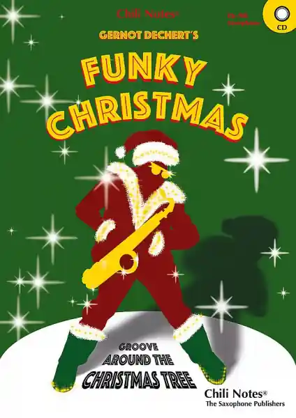Gratis Versand Funky Christmas für Saxophon (Bb oder Eb)