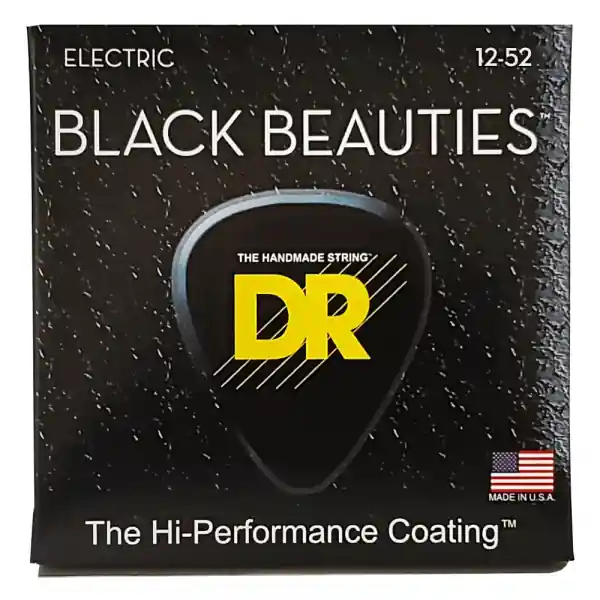 Preisreduziert DR Strings BKE-12/52 Extra Heavy Black Beauties