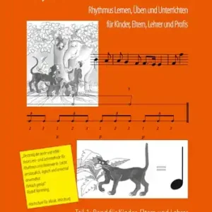Rhythmusmethode Band 1: Micro Rhythmus lernen, üben und unterrichten für Kinder, Eltern, Lehrer und Versand Am Gleichen Tag