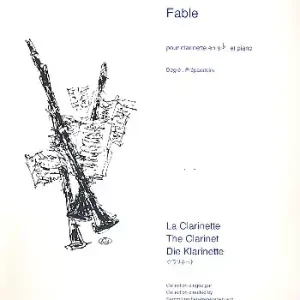 Fable pour clarinette et piano Nur Für Kurze Zeit