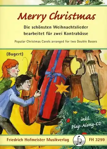 Zertifiziert Merry Christmas (+CD) für 2 Kontrabässe