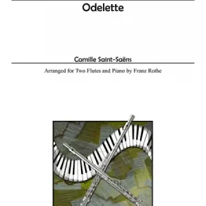 Odelette for two flutes and piano Rabatt