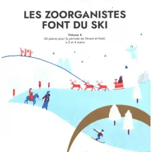 Les Zoorganistes Fond du Ski vol.4 pour piano à 2 et 4 mains Bestseller