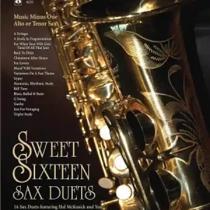 Jetzt Bestellen Sweet Sixteen Sax Duets (+CD) for alto saxophone or tenor saxophone