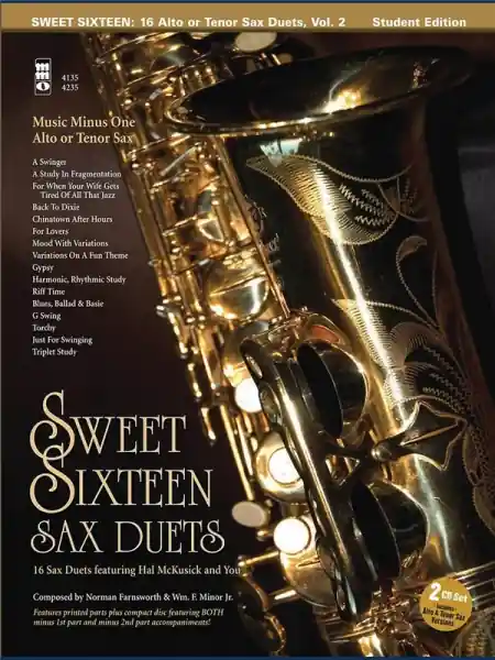 Jetzt Bestellen Sweet Sixteen Sax Duets (+CD) for alto saxophone or tenor saxophone