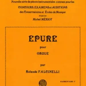Solange Der Vorrat Reicht Épure op.66,1 pour orgue