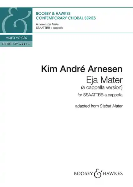 Eja Mater (a cappella version) for mixed choir (SSAATTBB) a cappella Saisonangebot