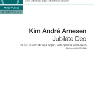 Garantierte Lieferung Jubilate Deo for mixed choir (with divisi) and organ, percussion ad lib.