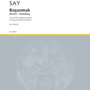 Bosanmak op. 29a (2017) für 4 Saxophone Neuheit