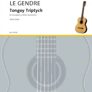 Tongoy Triptych (2019-2020) for 2 guitars in three movements Versand Am Gleichen Tag