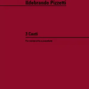 3 Canti per violoncello e piano Preiswert
