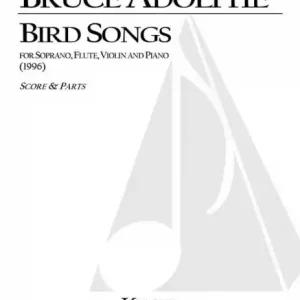 Preisreduziert Bird Songs for soprano and chamber ensemble