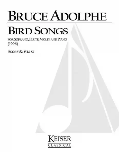 Preisreduziert Bird Songs for soprano and chamber ensemble