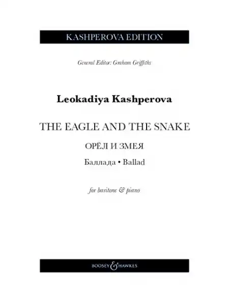 Bestpreis The Eagle and the Snake for baritone and piano