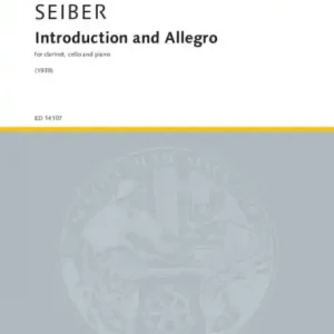Introduction and Allegro (1939) for clarinet, cello and piano Angebot