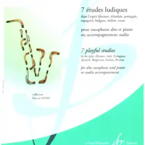 7 études ludiques (+ Online-Audio) pour saxophone alto et piano Expressversand