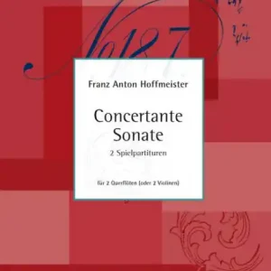 Mega-Angebot Concertante Sonate für 2 Flöten (Violinen)