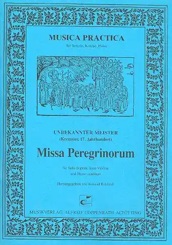 Missa peregrinorum für Sopran, Violine und Bc Billig