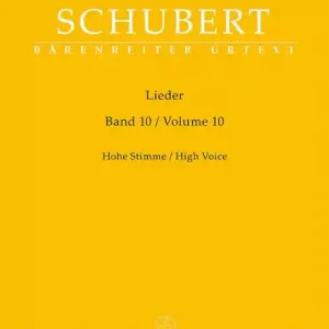 Preiswert Lieder Band 10 für hohe Stimme