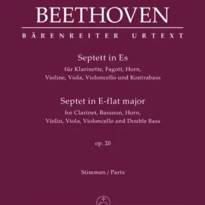 Septett in Es op.20 für Klarinette, Fagott, Horn, Violine, Viola, Violoncello und Kontrabass Bestseller