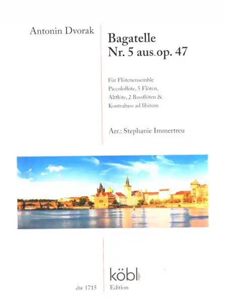 Bagatelle Nr.5 aus op.47 für Flötenensemble Begrenztes Angebot