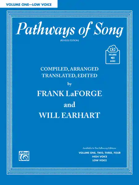 Neue Ware Pathways of Song vol.1 (+CD) for low voice and piano (en/orig)