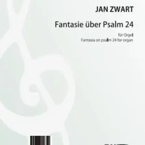 Fantasie über Psalm 24 für Orgel Ausverkauf