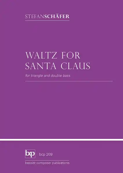 Waltz for Santa Claus für Triangel und Kontrabass Billig