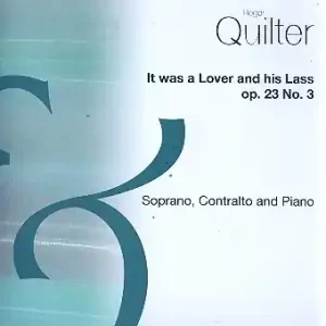 It was a lover and his Lass op. 23,3 for soprano, contralto and piano Direktkauf