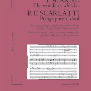 Kostenloser Rückversand 2 Arias für Sopran (Tenor), Sopraninobfl, 2 Vl (Vl,Va), B.c.