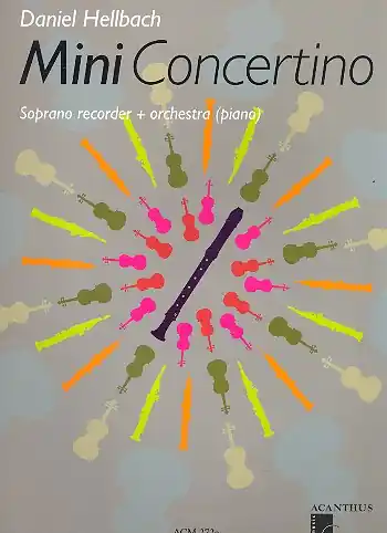 Mini Concertino (+CD) für Sopranblockflöte und Orchester Sonderangebot