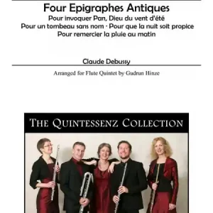 Nur Für Kurze Zeit 4 Epigraphes Antiques for flute quintet