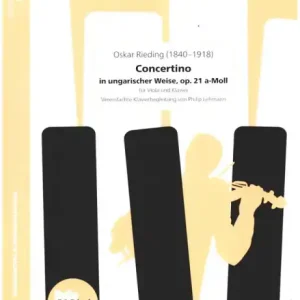 Concertino a-Moll op.21 in ungarischer Weise (+QR-Codes) für Viola und Klavier Markenware