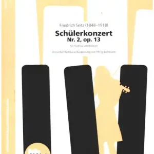 Schülerkonzert Nr.2 op.13 (+QR-Codes) für Violine und Klavier Abverkauf