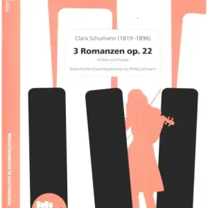 Gratis Versand 2 Romanzen op.22 (+QR-Codes) für Violine und Klavier