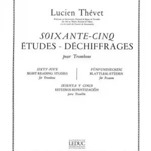 65 Études -Déchiffrages pour trombone Markenprodukt
