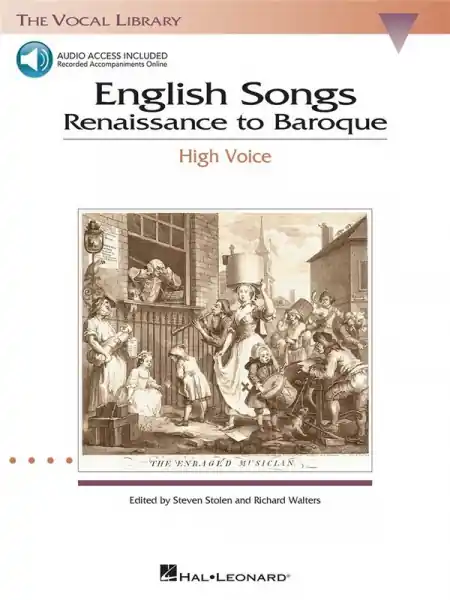 Ausverkauf English Songs: Renaissance to Baroque (+Online-Audio) for high voice and piano