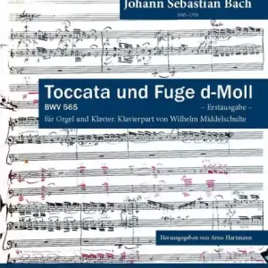 Preisreduziert Toccata und Fuge d-Moll BWV 565 für Orgel und Klavier