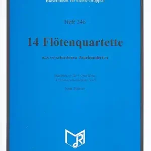 14 Flötenquartette Gratis Versand