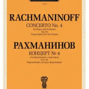 Günstig Concerto No 4, op. 40 for piano and orchestra