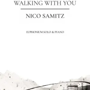 Walking with you for euphonium solo and piano Rabatt